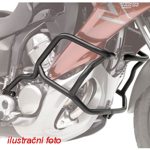 TN421 padací rámy Kawasaki KLR 650 (07-21), černé
