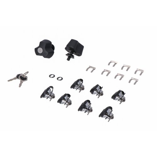 sada zámků(7ks) kufrů TraX, včetně zámků nosičů PRO 2ks