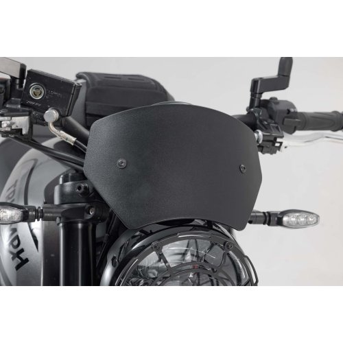 větrný štítek -černý, Triumph Trident 660 (21-).