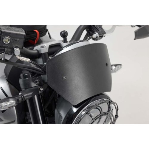 větrný štítek -černý, Triumph Trident 660 (21-).
