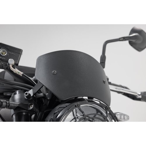 větrný štítek -černý, Triumph Trident 660 (21-).