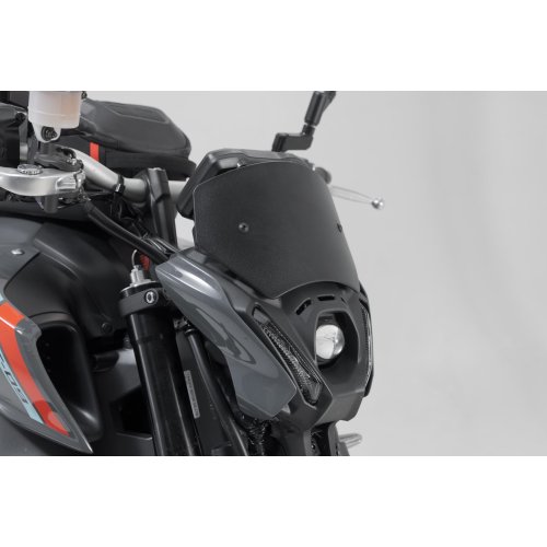 větrný štítek černý, Yamaha MT-09 (20-).