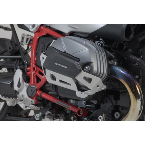 Cylinder guard Silver. BMW R nineT / Pure / Scrambler (20-).