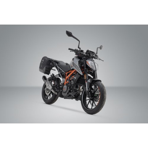 Legend Gear boční tašky sada-černé pro KTM 125 Duke (21-).