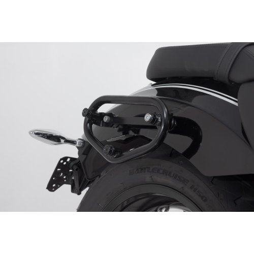 Legend Gear side bag system LC Black Edition BMW R18 (20-).