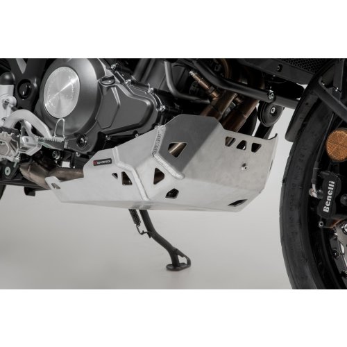 kryt motoru stříbrný,  Benelli TRK 502 X (18-).