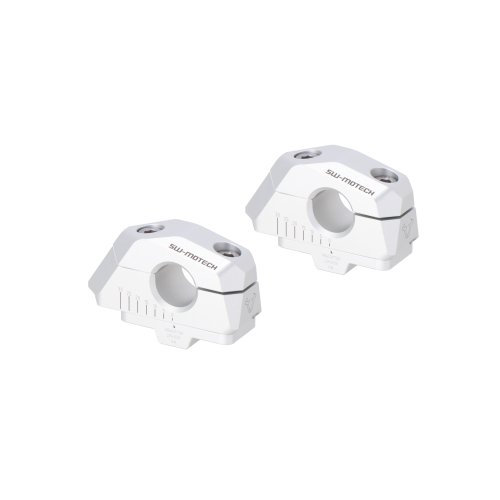 vario zvýšení řídítek o průměru 22mm, H 25, stříbrn možné posunutí dozadu 5/10/15/20/25/30