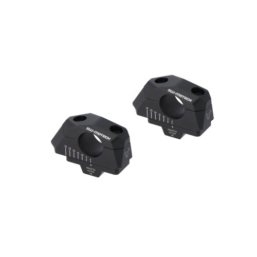 variabilní zvýšení řídítek o průměru 28mm, H 28, černé