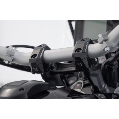 variabilní zvýšení řídítek o průměru 28mm, H 28, černé