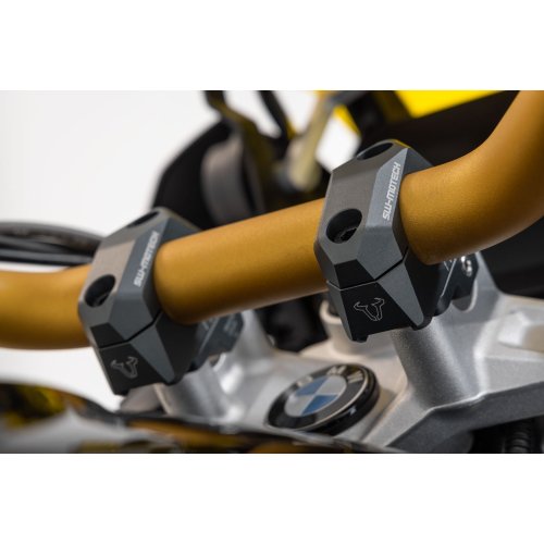 variabilní zvýšení řídítek o průměru 32mm, H 32, černé