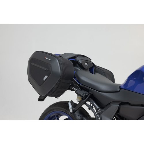 PRO BLAZE saddlebag set Black. Yamaha YZF-R7 (21-).
