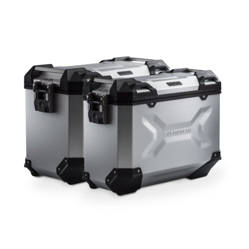 TRAX ADV sada kufrů,stříbrné, 45/37 l. Aprilia Tuareg 660 (21-)