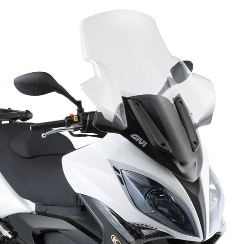 D295ST plexi čiré Kymco Xciting R 300i-500i (09-14), vxš885x660 mm, o 250 mm vyšší než originál