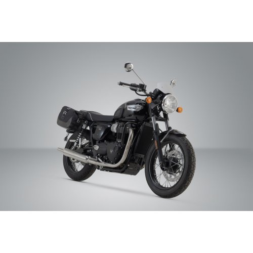 Legend Gear side bag system LC Triumph Bonneville / T100 (04-16).