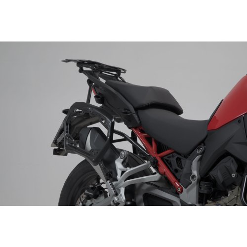 TRAX ADV sada kufrů US model černé 45/45L. Ducati Multistrada V4 (20-).