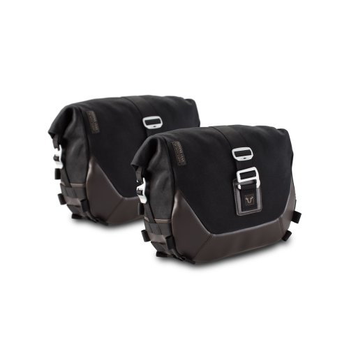 Legend Gear side bag system LC Black Edition Triumph Thruxton 900 (04-15)/Bonnevil