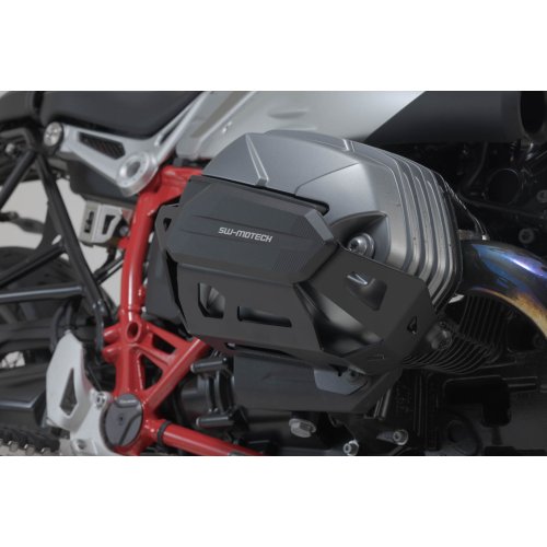 Cylinder guard Black. BMW R nineT / Pure / Scrambler (20-).