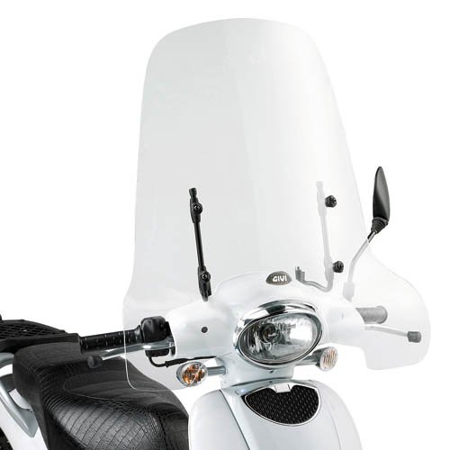 153A plexi čiré Aprilia Scarabeo 50-100 (09-13), vxš560x660 mm