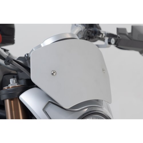 větrný štítek stříbrný,CFMoto 700CL-X Heritage (22-).