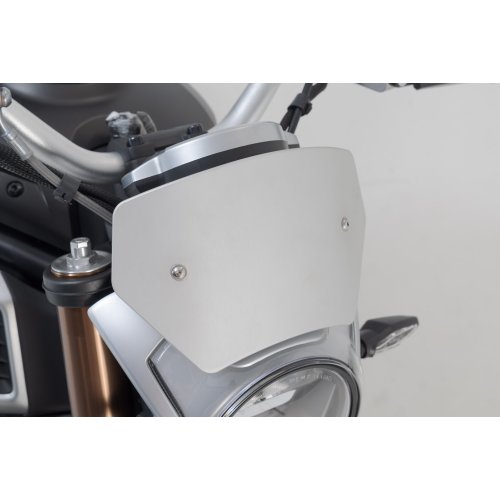 větrný štítek stříbrný,CFMoto 700CL-X Heritage (22-).