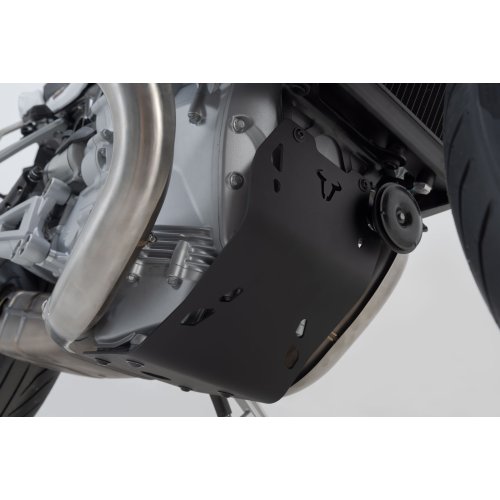 Kryt motoru černý, Moto Guzzi V 100 Mandelo (22-)