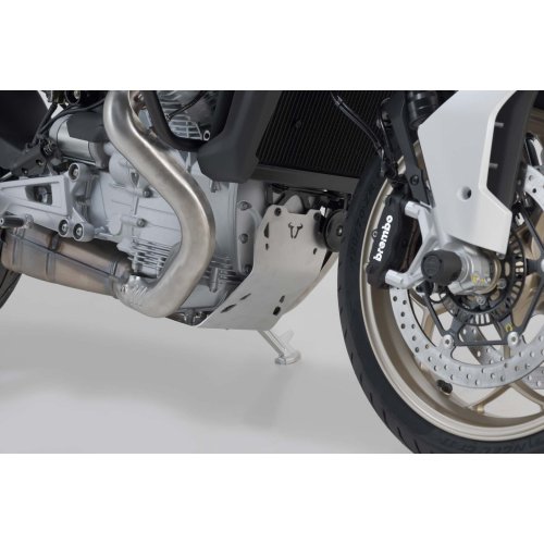 kryt motoru stříbrný Moto Guzzi V100 Mandello/S (22-).