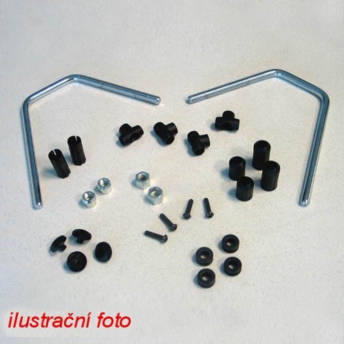 D446KIT montážní sada Yamaha X-MAX 125-250 (10-13) pro plexi 446DT