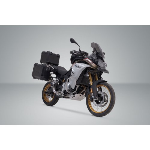 Adventure set kufrů černý BMW F 850 GS Adv (20-). nerez top nosič