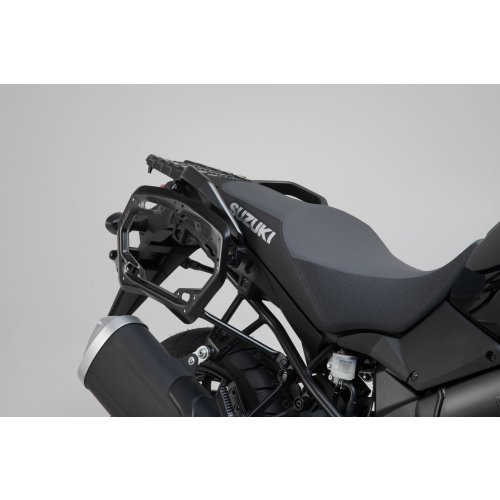 Adventure sada tří kufrů,černá Suzuki V Strom 1000 (14-19).
