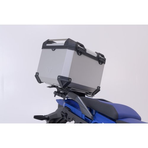 TRAX ADV top case system stříbrný Suzuki V Strom 650 / 1000 / 1050.