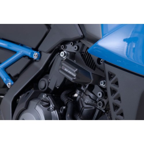 Crash pad holder Black. Suzuki GSX-8S (22-).