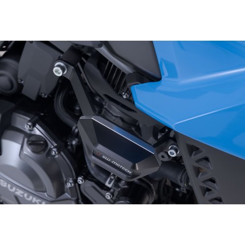 Crash pad holder Black. Suzuki GSX-8S (22-).