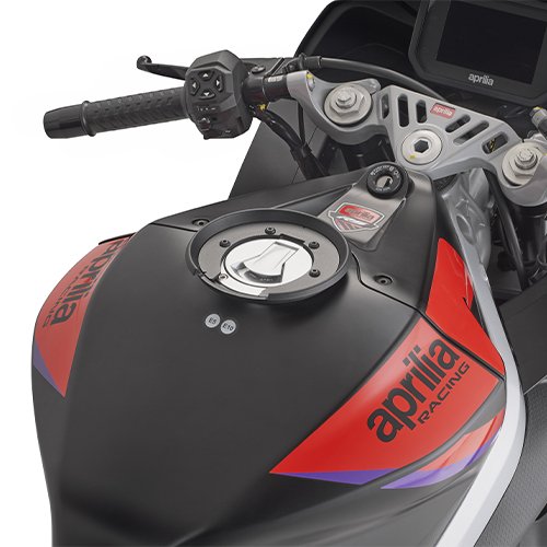 BF02 objímka pro uchycení tankruksaku GIVI "TANKLOCK" na víčko nádrže (Aprilia, Triumph)