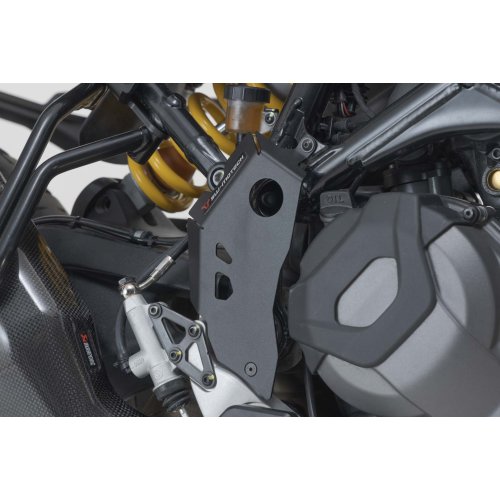Heel guard Black. Ducati DesertX (22-) / Rally (23-).