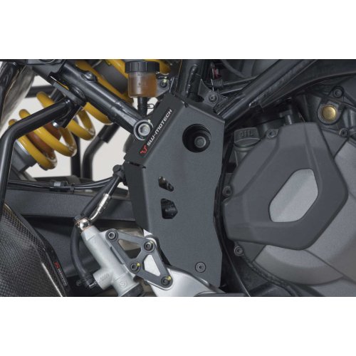 Heel guard Black. Ducati DesertX (22-) / Rally (23-).