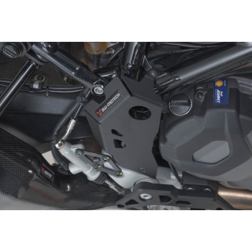 Heel guard Black. Ducati DesertX (22-) / Rally (23-).