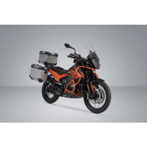 Adventure kufrů stříbrné KTM 790 Adv/R (19-), 890 Adv/R (20-).