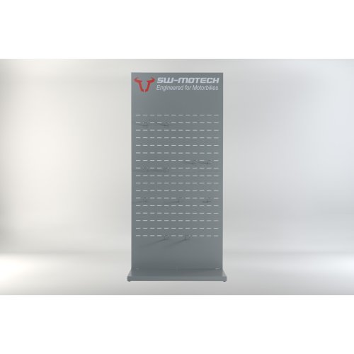 Sales display wall with mounting Theme: Waterproof and accessories. Part 1.