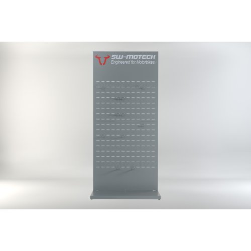 Sales display wall with mounting Theme: Waterproof and accessories. Part 1.