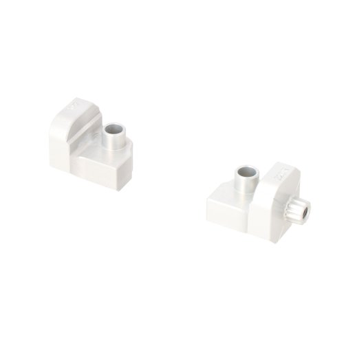 Mounting kit for EVO footrest Silver. Aprilia Tuareg 660 (21-).
