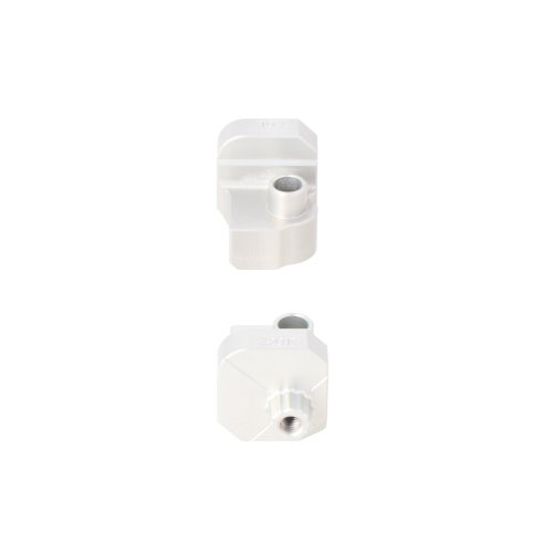 Mounting kit for EVO footrest Silver. Aprilia Tuareg 660 (21-).