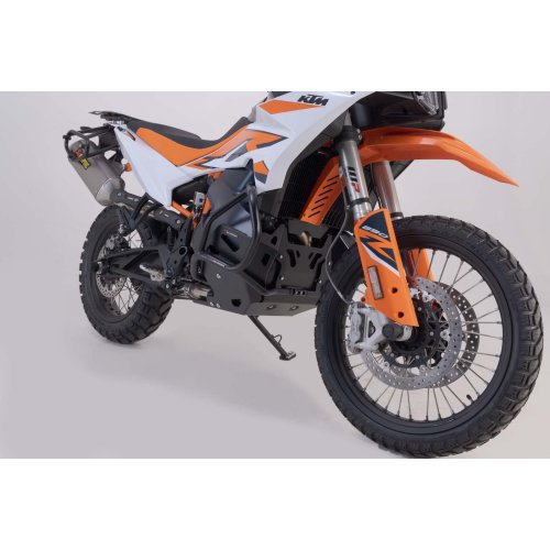 kryt motoru černý, KTM 790 Adv / R (19-), 890 Adv / R (20-).