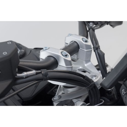 zvýšení řídítek  H=30mm. stříbrné BMW R 1300 GS (23-).