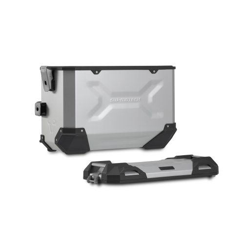 TRAX ADV aluminium case system Silver. 45/37L. Triumph Tiger 900/GT/Rally/Pro.