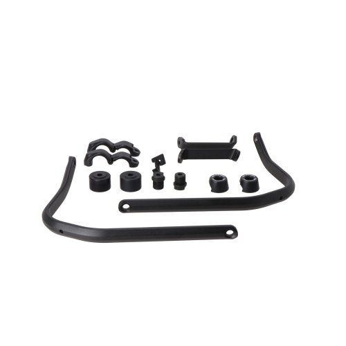 Handguard mounting kit Black. Honda CRF1000L/AS, CRF1100L/AS, X-ADV.
