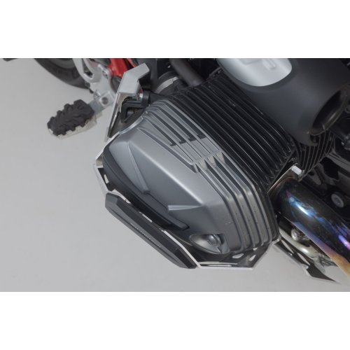 Cylinder guards Silver. BMW R nineT/ Pure/ Scra., R12/ R12 nineT.