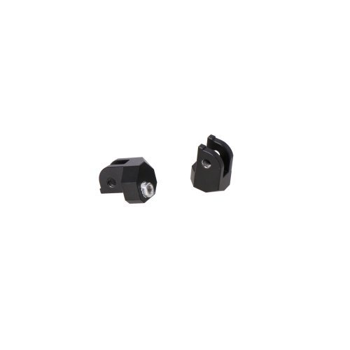 Mounting kit for ION footrest Black. Honda XL650V / XL700V, Moto Mori. X Cape.