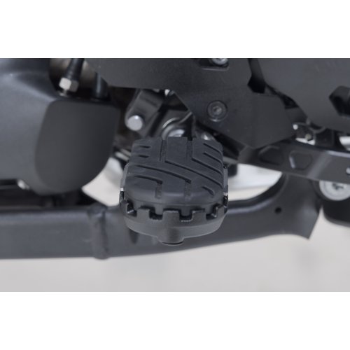 ION footrest kit Black. Aprilia, BMW, Suzuki models.