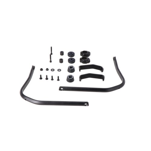 Handguard mounting kit Black. Honda CRF300L, Triumph Scrambler 400X.