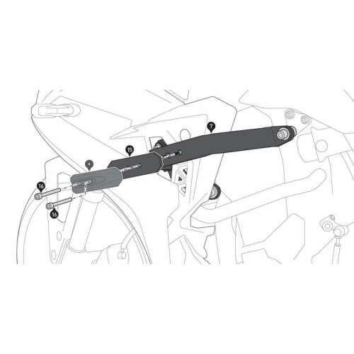 padací protektory Suzuki GSX-8R (22-)